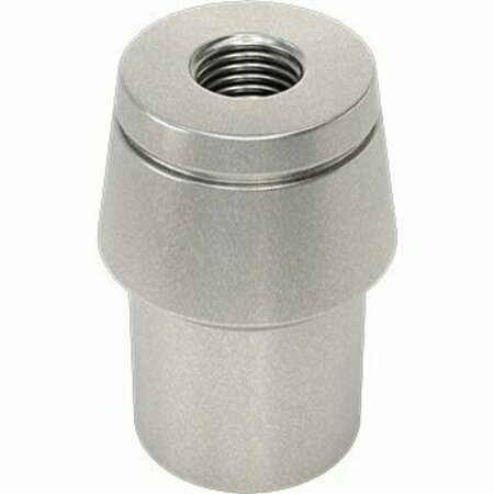 BSC PREFERRED Tube-End Weld Nut Left-Hand Threaded for 1 OD and 0.095 Wall Thickness 3/8-24 Thread 94640A303